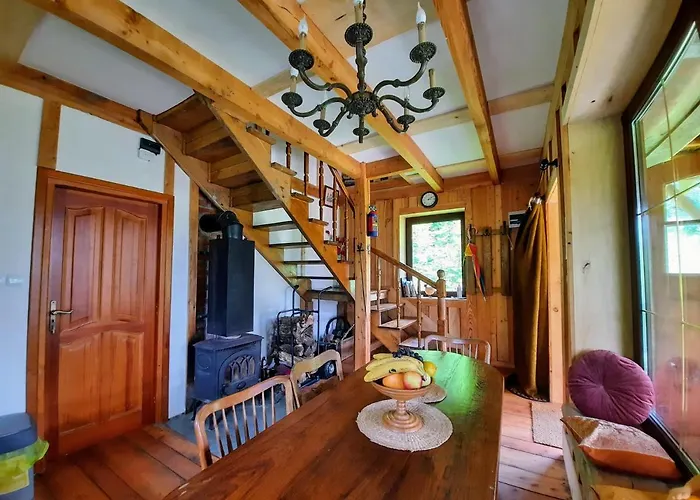 بيت خشبي Domalek Pod Zlotym Kogutem *